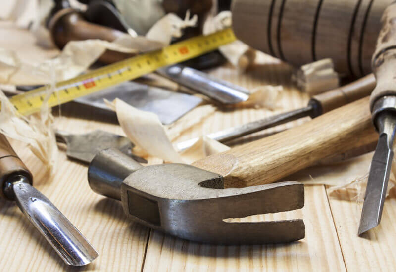 carpentry wood tools repairing property maintenance